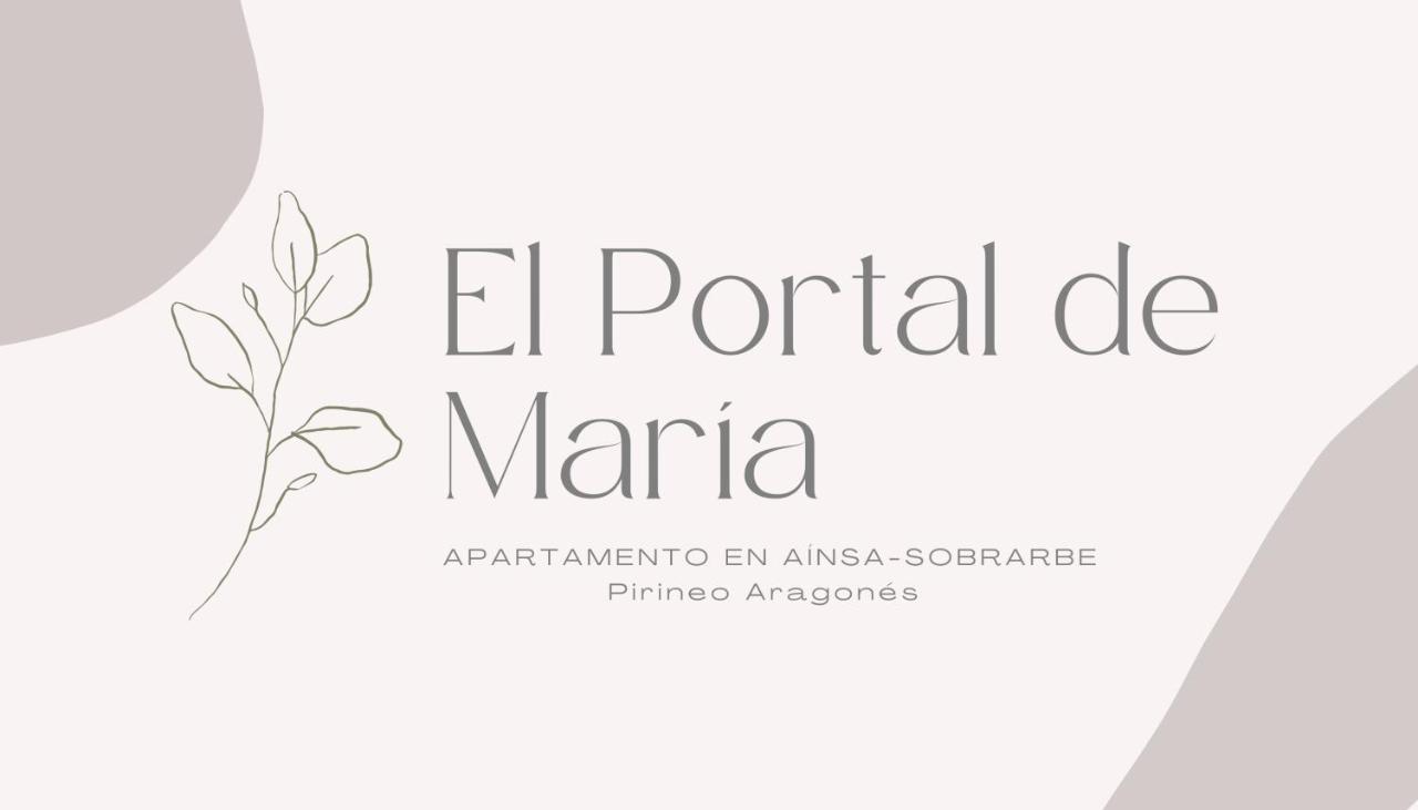 Appartamento El Portal De Maria Aínsa Esterno foto
